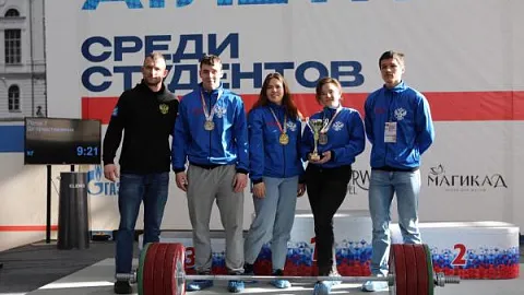 Студенты БФУ стали призерами всероссийских соревнований по тяжелой атлетике