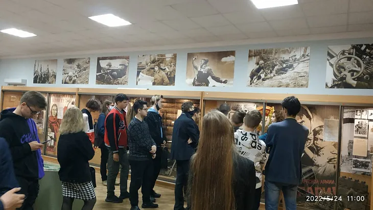 Студенты Университетского колледжа посетили музей 11 гвардейской общевойсковой Краснознаменной армии |  5