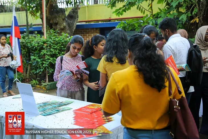 БФУ принял участие в образовательной ярмарке в Шри-Ланке |  1