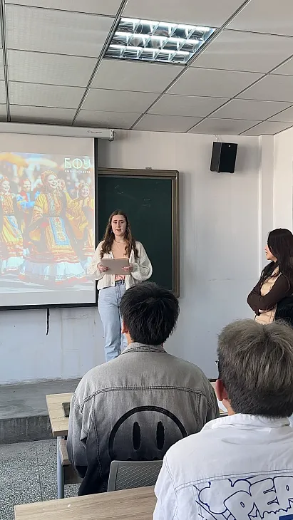 Студентки БФУ встречают Масленицу в Китае |  5