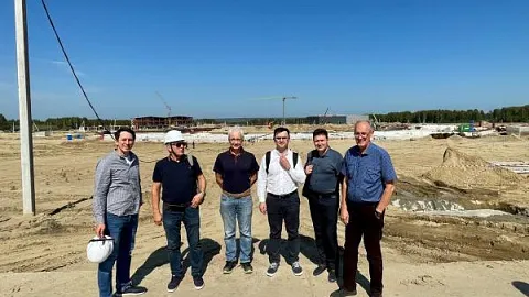 Сотрудники МНИЦ «РО» посетили строительную площадку СКИФ и научный центр «Вектор»