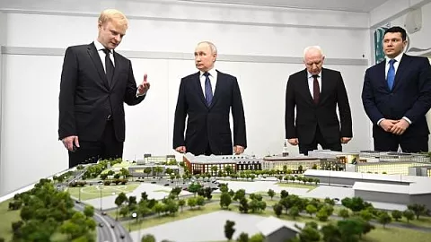 Владимир Путин о кампусе «Кантиана»: «Все реализуется так, как мы задумали»