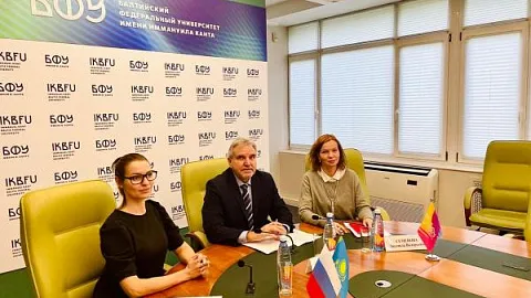 БФУ и Университет международного бизнеса Казахстана обсудили сферы образовательного сотрудничества в области туризма 