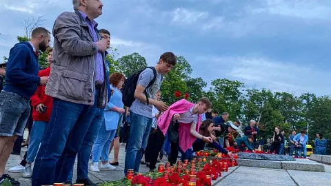 Сотрудники и студенты БФУ почтили память жертв Великой Отечественной войны