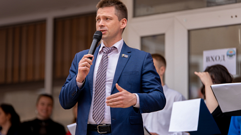 Депутат Алексей Сагайдак провел занятие для студентов-юристов